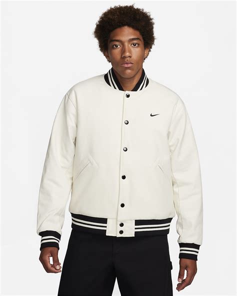 nike authentics herren-college-jacke|Nike Men's Authentics Varsity Jacket .